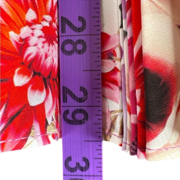 ELIE TAHARI Delilah Floral Pleated Midi Skirt, Size 8. - Picture 14 of 14